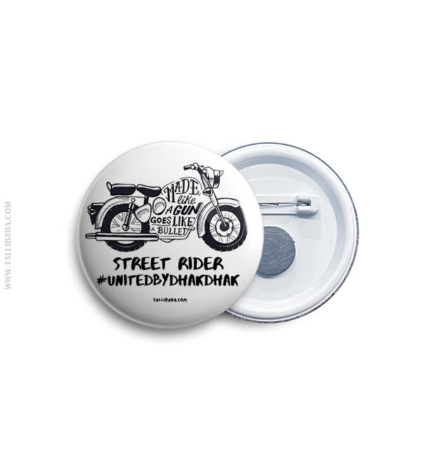 1 Street rider Badge & Magnet