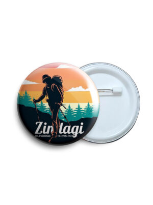 Zindagi Badge & Magnet