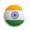 14 India Flag Pin Badge & Magnet