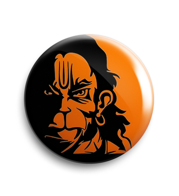 Hanuman Face Badge