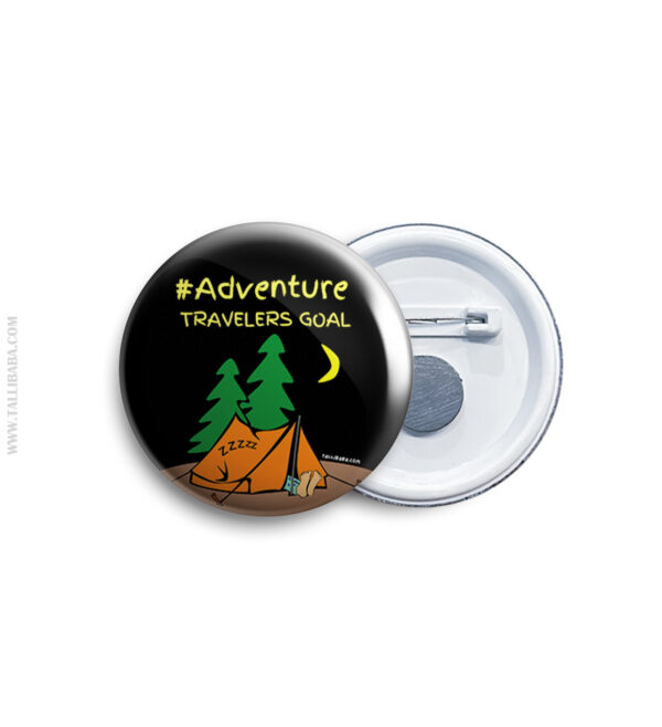 2 #Adventure Badge & Magnet