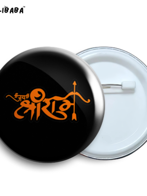 Jai Shree Ram Pin Badge & Magnet