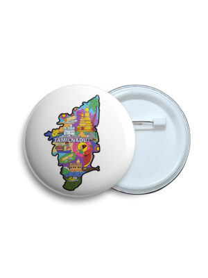 Tamilnadu Pin Badge & Magnet