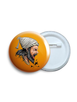 Shiva ji maharaj Pin Badge & Magnet