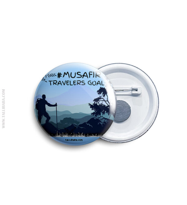 3 Musafir Badge & Magnet
