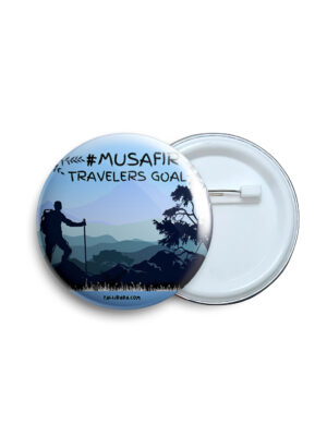 Musafir Badge & Magnet
