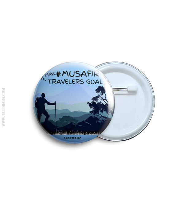 3 Musafir Badge & Magnet