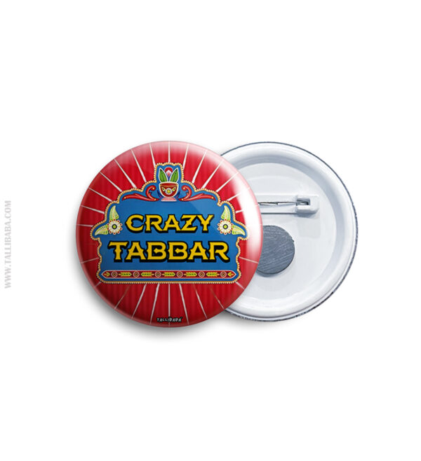 41 Crazy tabbar Pin Badge & Magnet