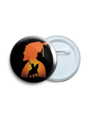Shiva ji maharaj Pin Badge & Magnet