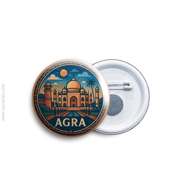 48 Agra Pin Badge & Magnet