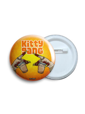 Kitty gang Pin Badge & Magnet