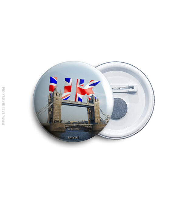 54 UK Pin Badge & Magnet