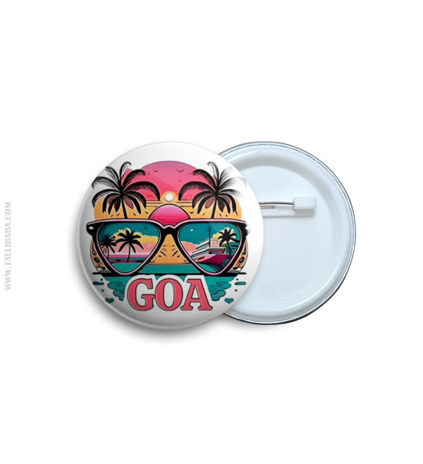 Goa Pin Badge & Magnet