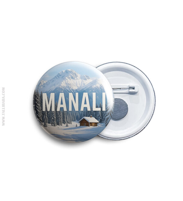 Manali Pin Badge & Magnet
