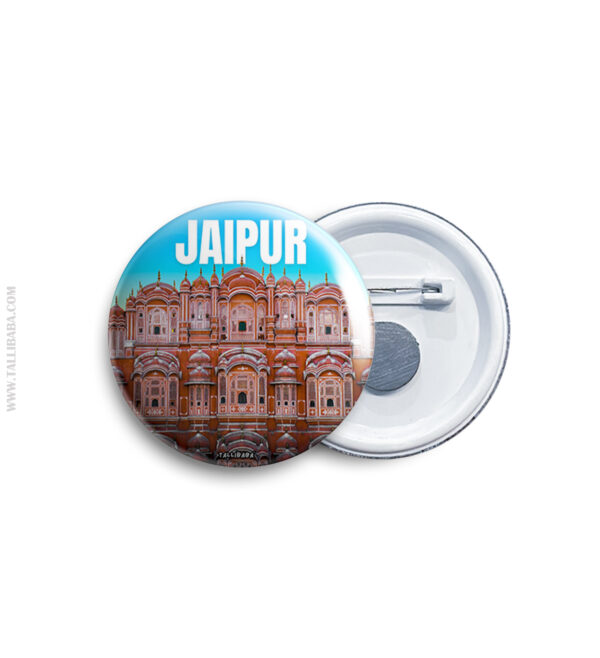 Jaipur Pin Badge & Magnet